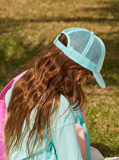 1 Girls Reggae Town Trucker Cap Blue ERGHA03308 Roxy