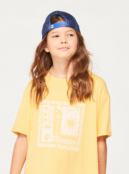 7 Girls Honey Coconut Trucker Cap Blue ERGHA03310 Roxy