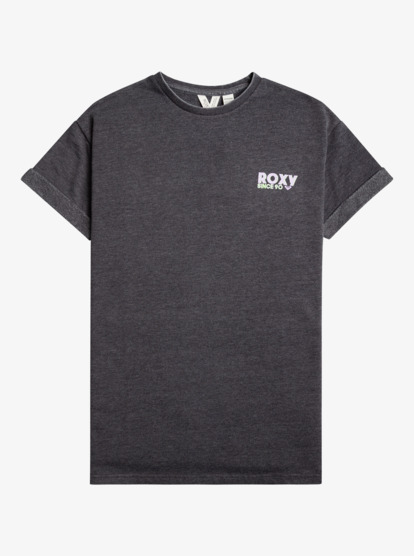 8 You Rock My World - Robe sweat oversize pour Fille 10-16 Noir ERGKD03223 Roxy