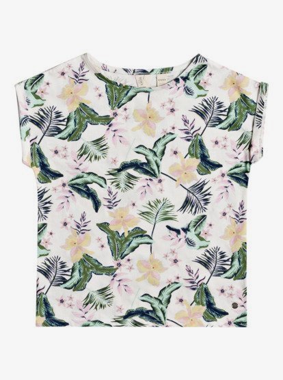 0 African Sunset 2021 - T-shirt pour Fille 4-16 Blanc ERGKT03167 Roxy