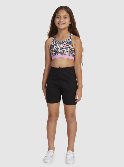 1 Girls 8-16 Active Joy Sports Bra Black ERGKT03229 Roxy