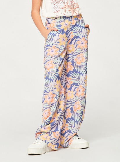 3 Girl's 4-16 You Found Me Pants Blue ERGNP03116 Roxy