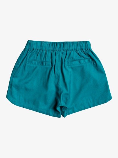1 Girl's 4-16 Una Mattina Elastic Waist Shorts Blue ERGNS03088 Roxy