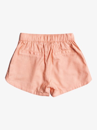 1 Girl's 4-16 Una Mattina Elastic Waist Shorts Pink ERGNS03088 Roxy