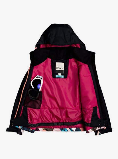 Roxy Jet Solid Girl-Veste de Ski//Snowboardpour Fille 8-16 Ans Snowboard