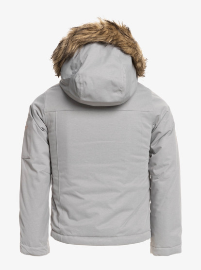 1 Meade 2022 - Veste de snow isolante pour Fille Gris ERGTJ03143 Roxy