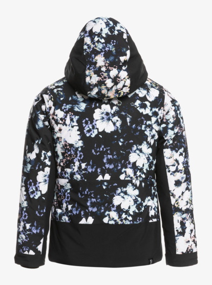 1 Girl's 4-16 Silverwinter Girl Insulated Snow Jacket Black ERGTJ03146 Roxy