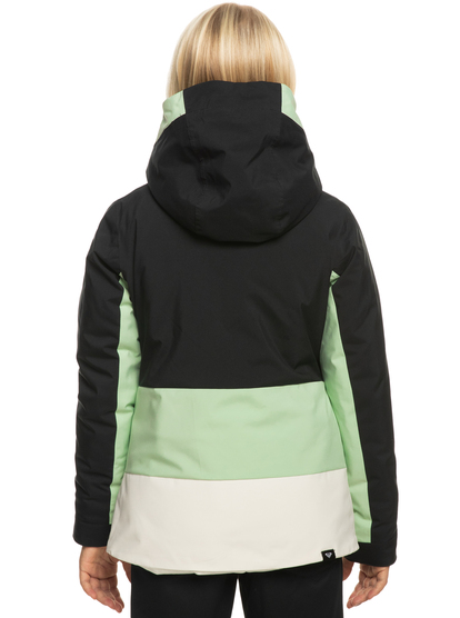 2 Girl's 4-16 Silverwinter Technical Snow Jacket Black ERGTJ03158 Roxy