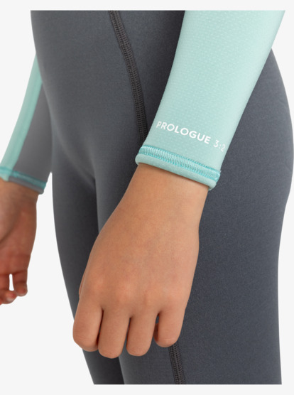 2 Girls 8-16 3/2mm Prologue Back Zip Wetsuit Green ERGW103065 Roxy