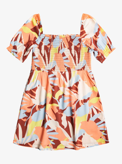 1 Girl's 4-16 Free The Animal Printed Mini Dress  ERGWD03205 Roxy