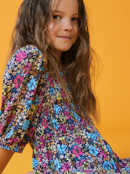 6 A Friend Like You Romper For Girls Blue ERGWD03214 Roxy