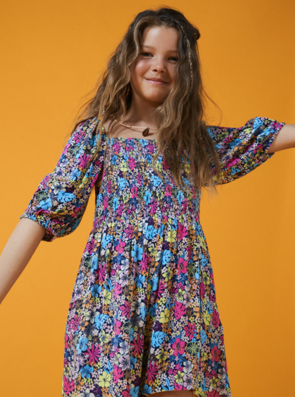 3 A Friend Like You Romper For Girls Blue ERGWD03214 Roxy