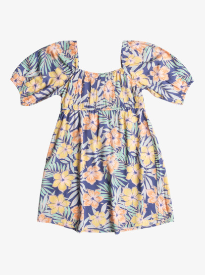 1 Girl's 4-16 Running Nights Dress Blue ERGWD03230 Roxy