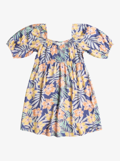 0 Girl's 4-16 Running Nights Dress Blue ERGWD03230 Roxy