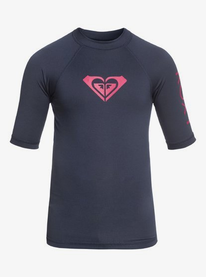 Roxy Womens Whole Hearted Short Sleeve Rashguard
