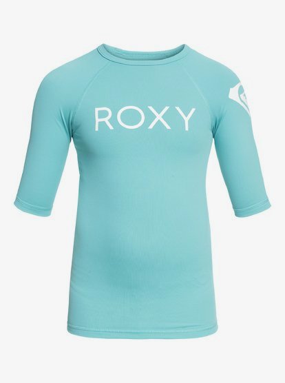 Funny Waves - Short Sleeve UPF 50 Rash Vest for Girls 8-16 | Roxy Funny Waves - Short Sleeve UPF 50 Rash Vest for Girls 8-16 | Roxy