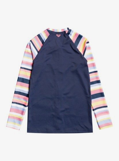 1 Girls 8-16 Lovely Shine Long Sleeve UPF 50 Rash Vest Pink ERGWR03263 Roxy