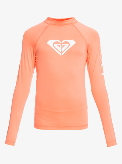 0 Whole Hearted - Lycra manches longues UPF 50 pour Fille 8-16 ans Rose ERGWR03286 Roxy