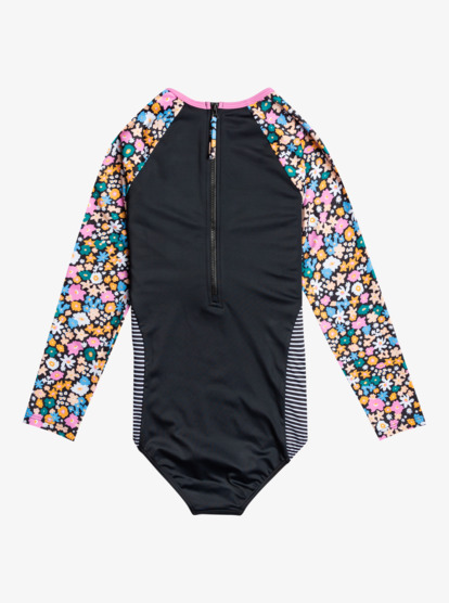 9 Active Joy - Lycra une pièce manches longues pour Filles 6-16 ans Noir ERGWR03329 Roxy