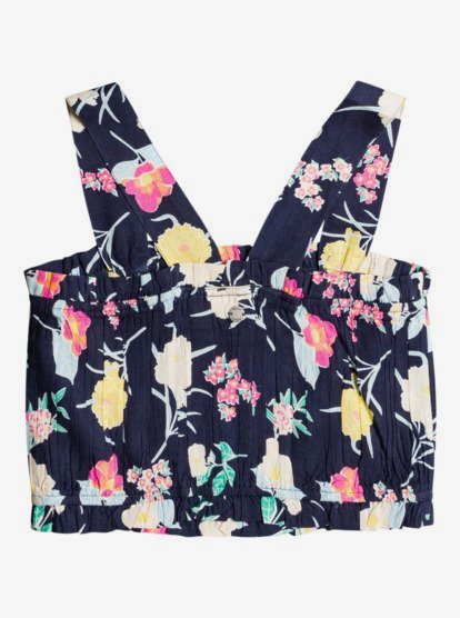 1 Girl's 4-16 Dancing In The Wind Cropped Tank Top Blue ERGWT03096 Roxy