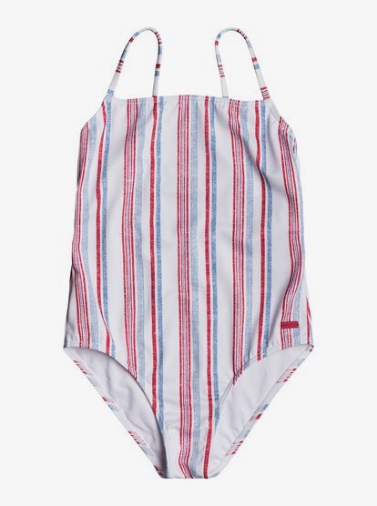 0 Girl's 7-16 Lake Of Stars One-Piece Swimsuit Blue ERGX103082 Roxy