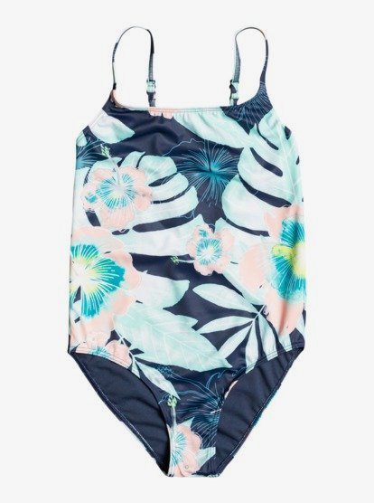 Girl S 8 16 Hawaii Story One Piece Swimsuit Ergx Roxy