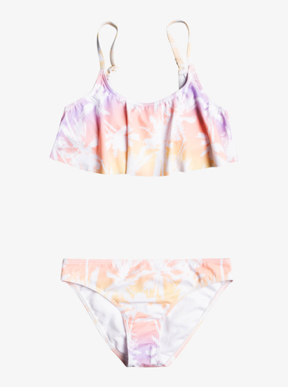 0 Girl's 7-16 Girls Like Us Flutter Bikini Set  ERGX203435 Roxy