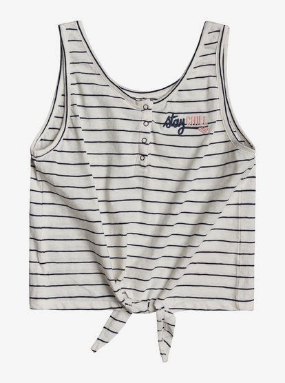 Roxy Girls Big Sweet Symphony Tie Front Tank Top