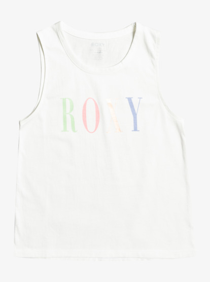 2 Girls 8-16 Someone Else Sporty Tank Top White ERGZT03831 Roxy