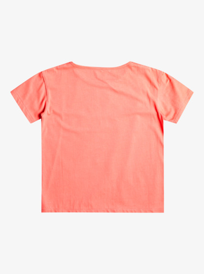 1 Girl's 4-16 Day And Night Short Sleeve T-Shirt Pink ERGZT03846 Roxy