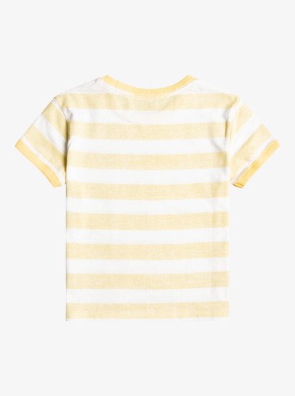 1 Girl's 4-16 Love Is On The Way Yellow Ringer T-Shirt Yellow ERGZT03896 Roxy