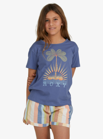 0 Girl's 4-16 What I Like A Screen Tee Blue ERGZT03930 Roxy
