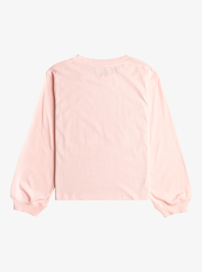 1 Let Somebody Go - T-shirt met Lange Mouwen voor Meisjes 4-16 Pink ERGZT04012 Roxy