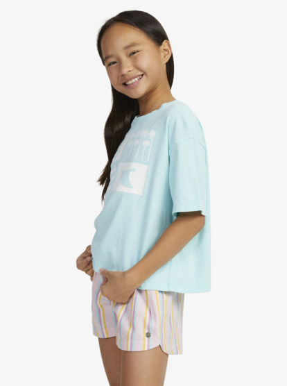 13 Girls 4-16 Sun For All Seasons T-Shirt Blue ERGZT04022 Roxy