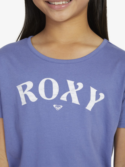 4 Girls 4-16 Day And Night Relaxed T-Shirt Blue ERGZT04026 Roxy