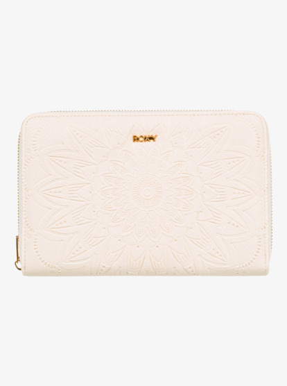 0 Magic Happens Zip-Around Wallet Beige ERJAA04104 Roxy