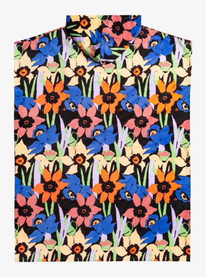 1 Stay Magical Printed - Serviette de change à capuche Noir ERJAA04126 Roxy