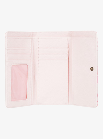 1 Womens Hazy Daze Tri-Fold Wallet Orange ERJAA04203 Roxy