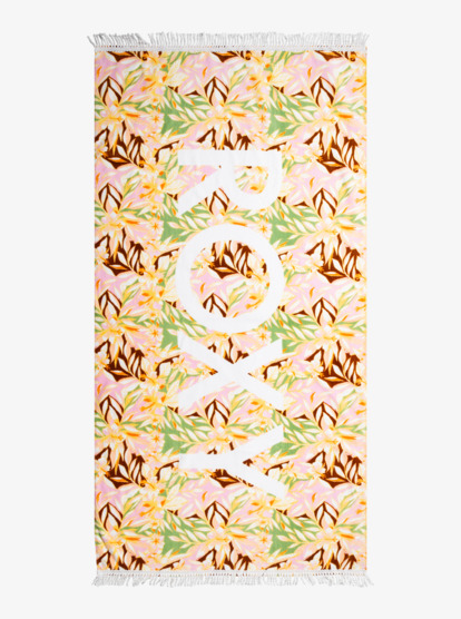 1 New Fringes Beach Towel Green ERJAA04230 Roxy