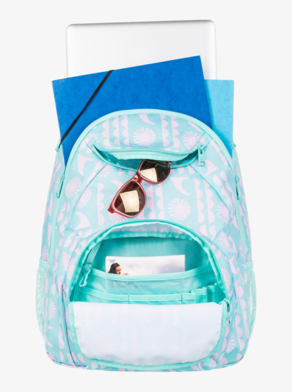 3 Womens Shadow Swell 24L Medium Backpack Blue ERJBP04717 Roxy