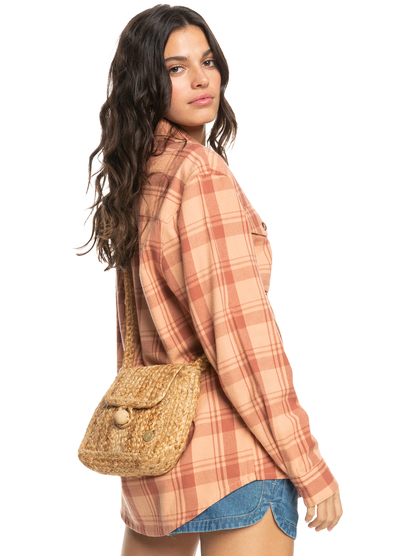 5 Womens Ritual Kiss Crossbody Bag Yellow ERJBP04727 Roxy