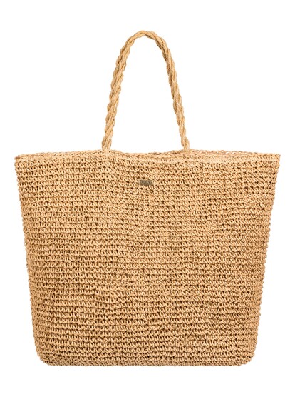 Large straw clearance tote bag