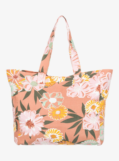 Anti Bad Vibes Printed Large Tote Bag | Roxy