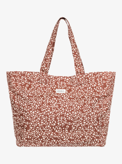 1 Anti Bad Vibes 24L Tote Bag Brown ERJBT03314 Roxy