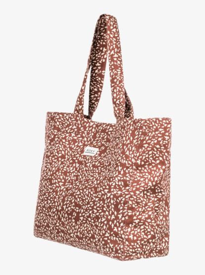 2 Anti Bad Vibes 24L Tote Bag Brown ERJBT03314 Roxy