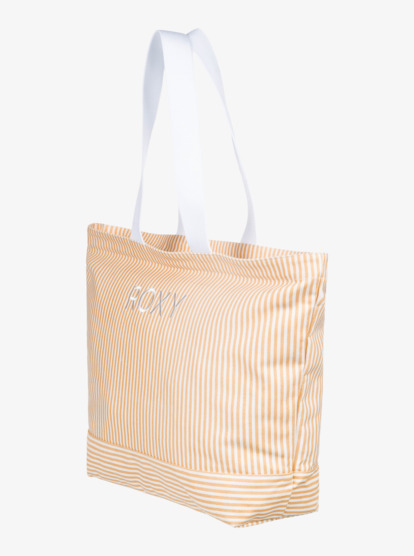 1 Strippy Beach Tote Bag Orange ERJBT03315 Roxy
