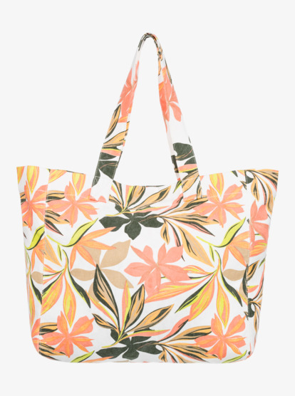 4 Anti Bad Vibes Printed - Grand sac tote Blanc ERJBT03326 Roxy
