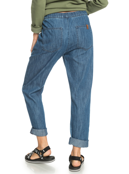 5 Slow Swell - Elastische Jeans mit Relaxed Fit für Frauen Blau ERJDP03229 Roxy