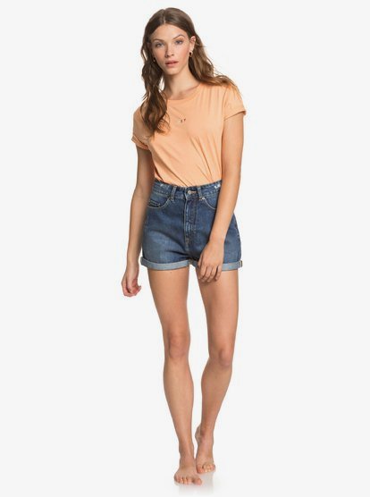 Womens Here Its Me Denim Shorts 