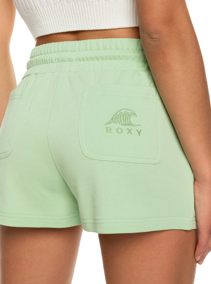 5 Check Out Fleece Bottom Green ERJFB03360 Roxy